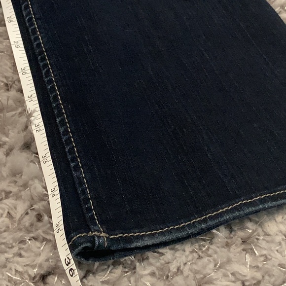 Silver NWOT SUKI Bootcut Dark-wash Denim 27W/36L - Picture 8 of 13